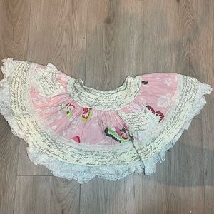 Adorable pink Mustard Pie skirt
